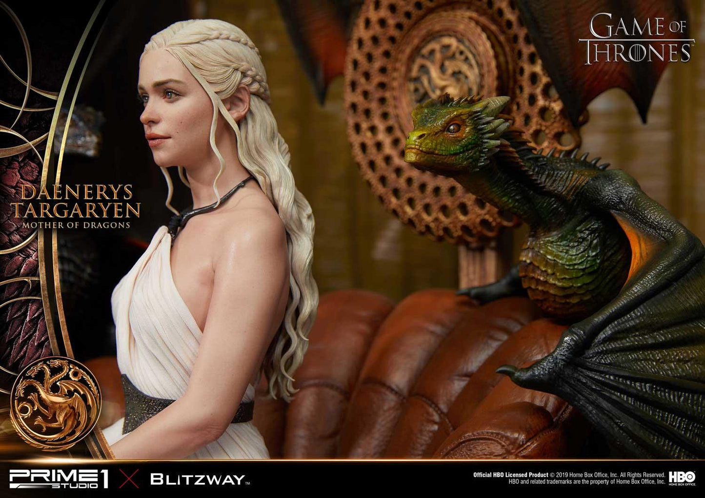 PRIME 1 STUDIO GAME OF THRONES DAENERYS 1/4 - UPMGOT-01