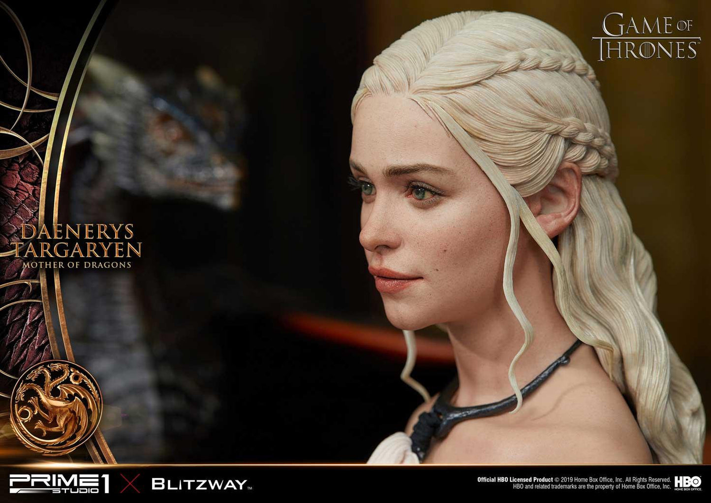 PRIME 1 STUDIO GAME OF THRONES DAENERYS 1/4 - UPMGOT-01