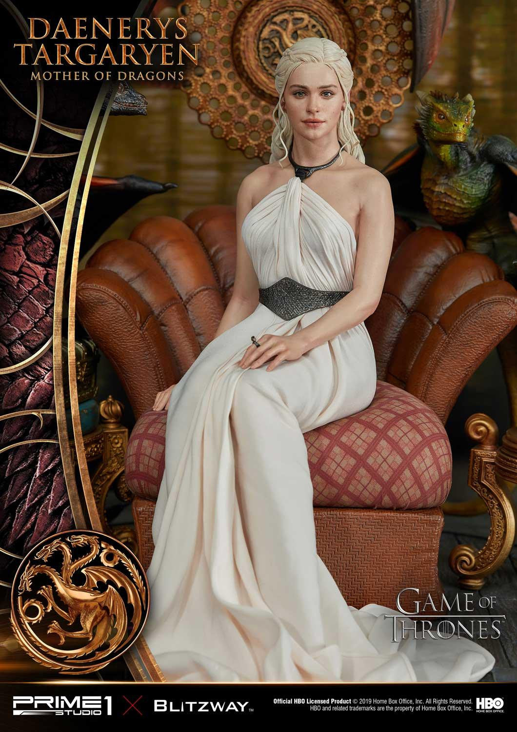 PRIME 1 STUDIO GAME OF THRONES DAENERYS 1/4 - UPMGOT-01