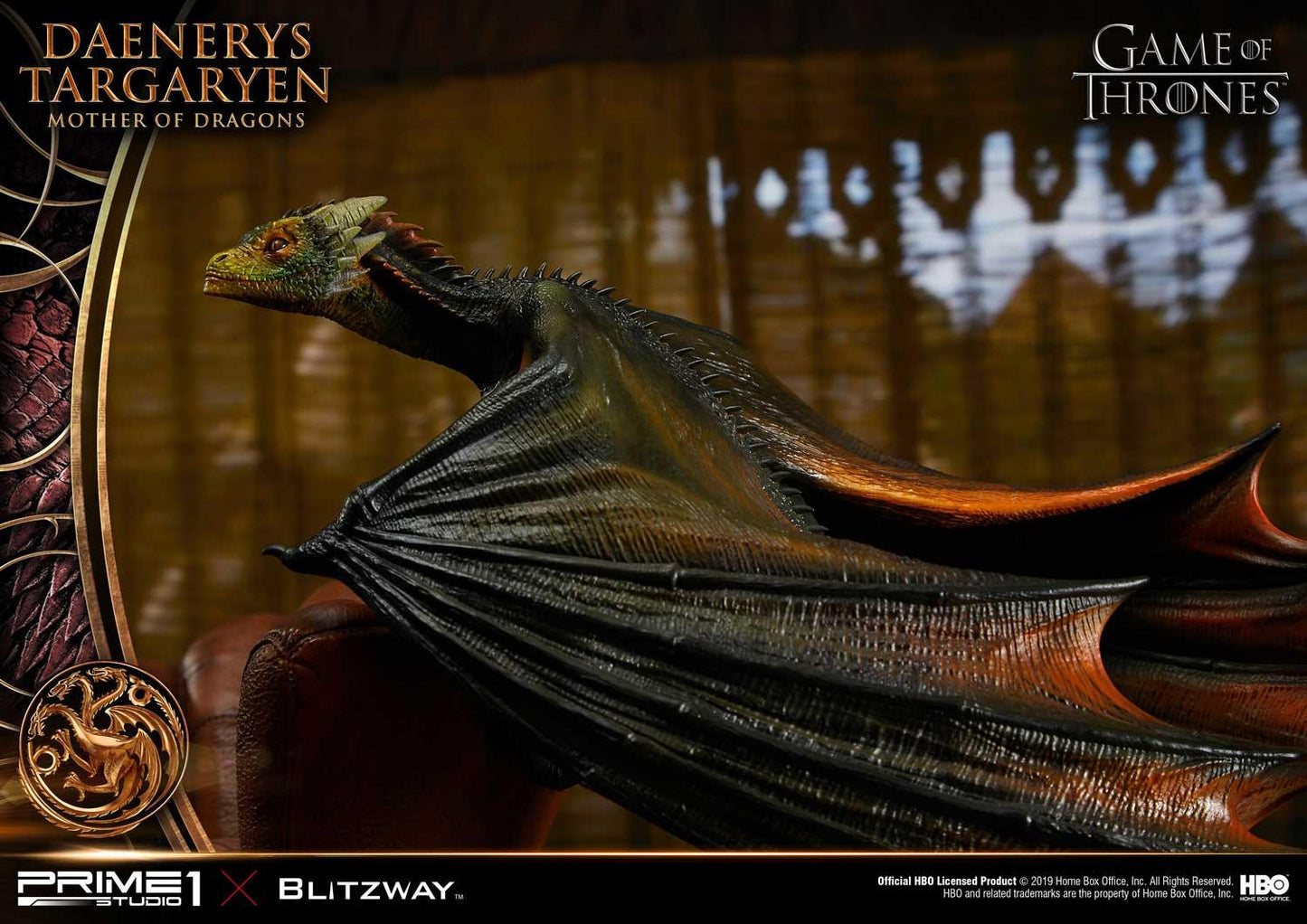 PRIME 1 STUDIO GAME OF THRONES DAENERYS 1/4 - UPMGOT-01