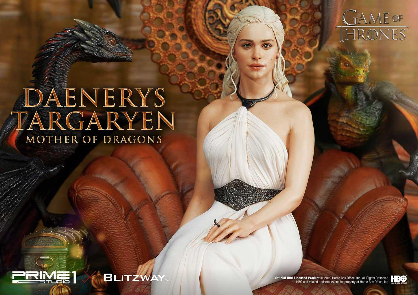 PRIME 1 STUDIO GAME OF THRONES DAENERYS 1/4 - UPMGOT-01