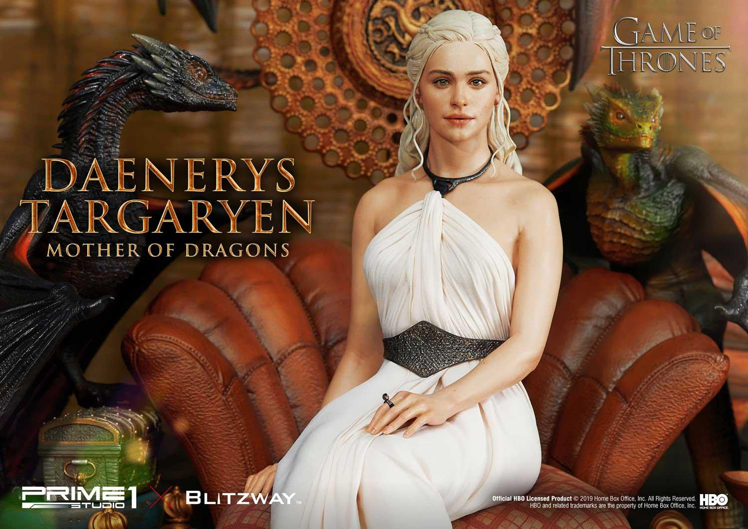PRIME 1 STUDIO GAME OF THRONES DAENERYS 1/4  - UPMGOT-01