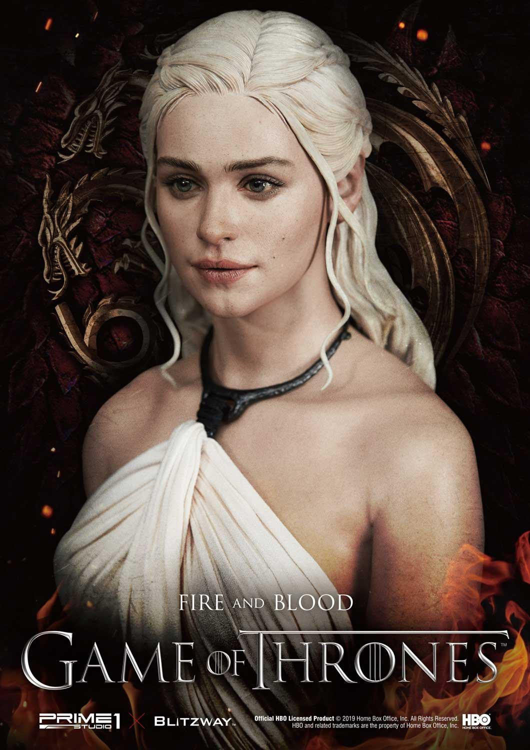 PRIME 1 STUDIO GAME OF THRONES DAENERYS 1/4 - UPMGOT-01