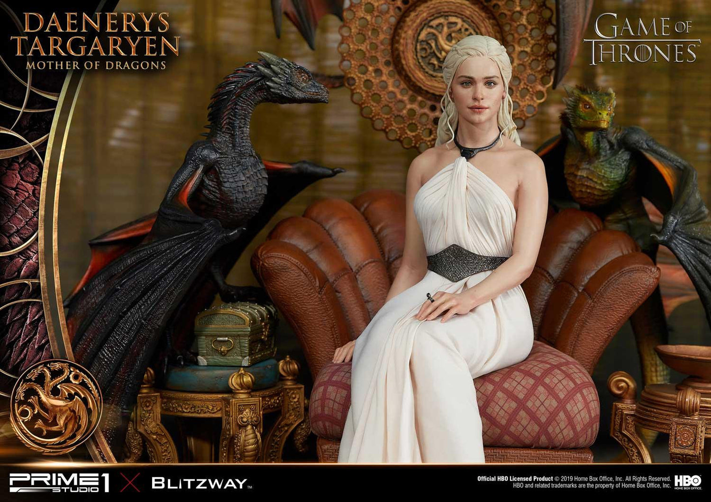 PRIME 1 STUDIO GAME OF THRONES DAENERYS 1/4 - UPMGOT-01