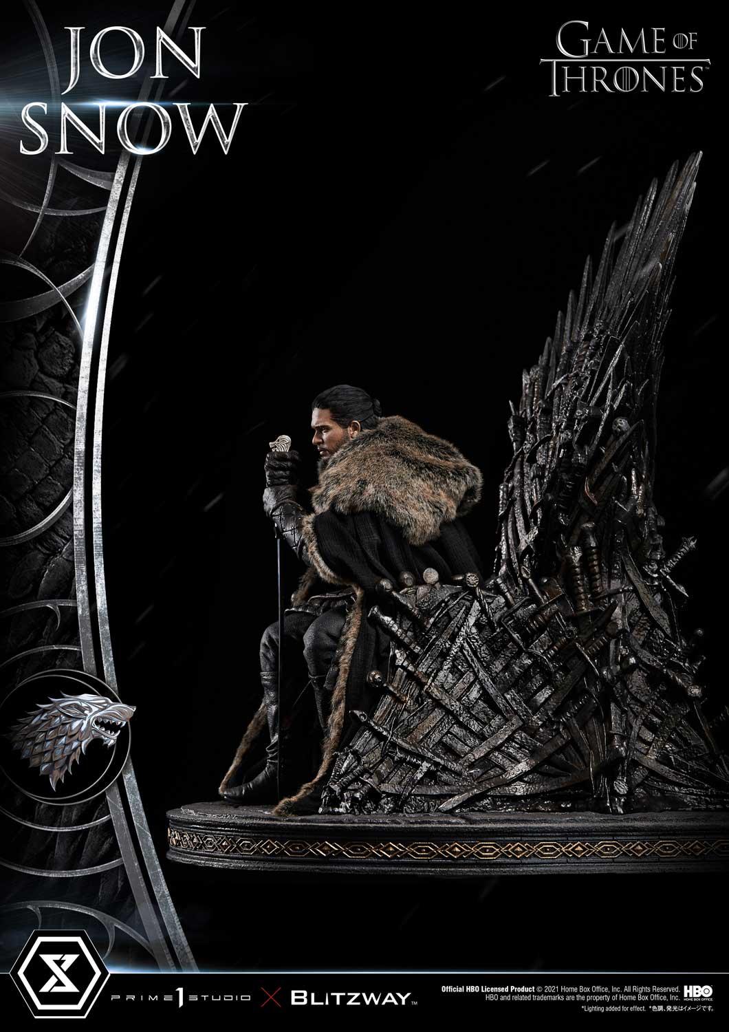 PRIME 1 STUDIO & BLITZWAY - ULTIMATE PREMIUM MASTERLINE GAME OF THRONES JON SNOW - 1/4 SCALE - UPMGOT-03