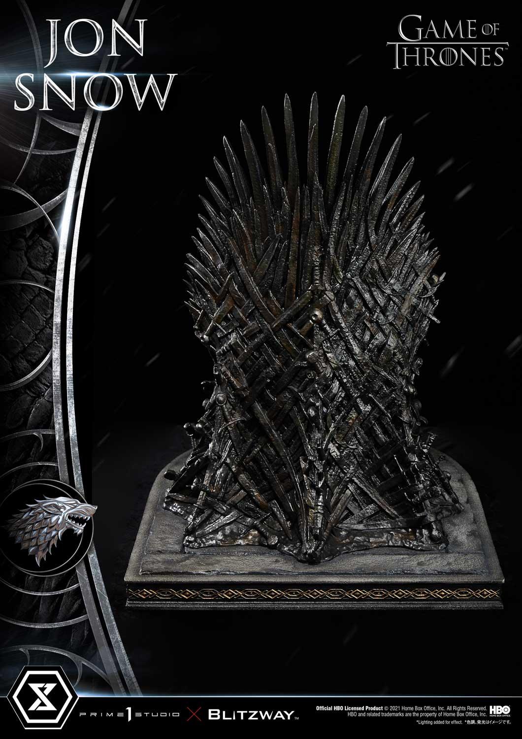 PRIME 1 STUDIO & BLITZWAY - ULTIMATE PREMIUM MASTERLINE GAME OF THRONES JON SNOW - 1/4 SCALE - UPMGOT-03