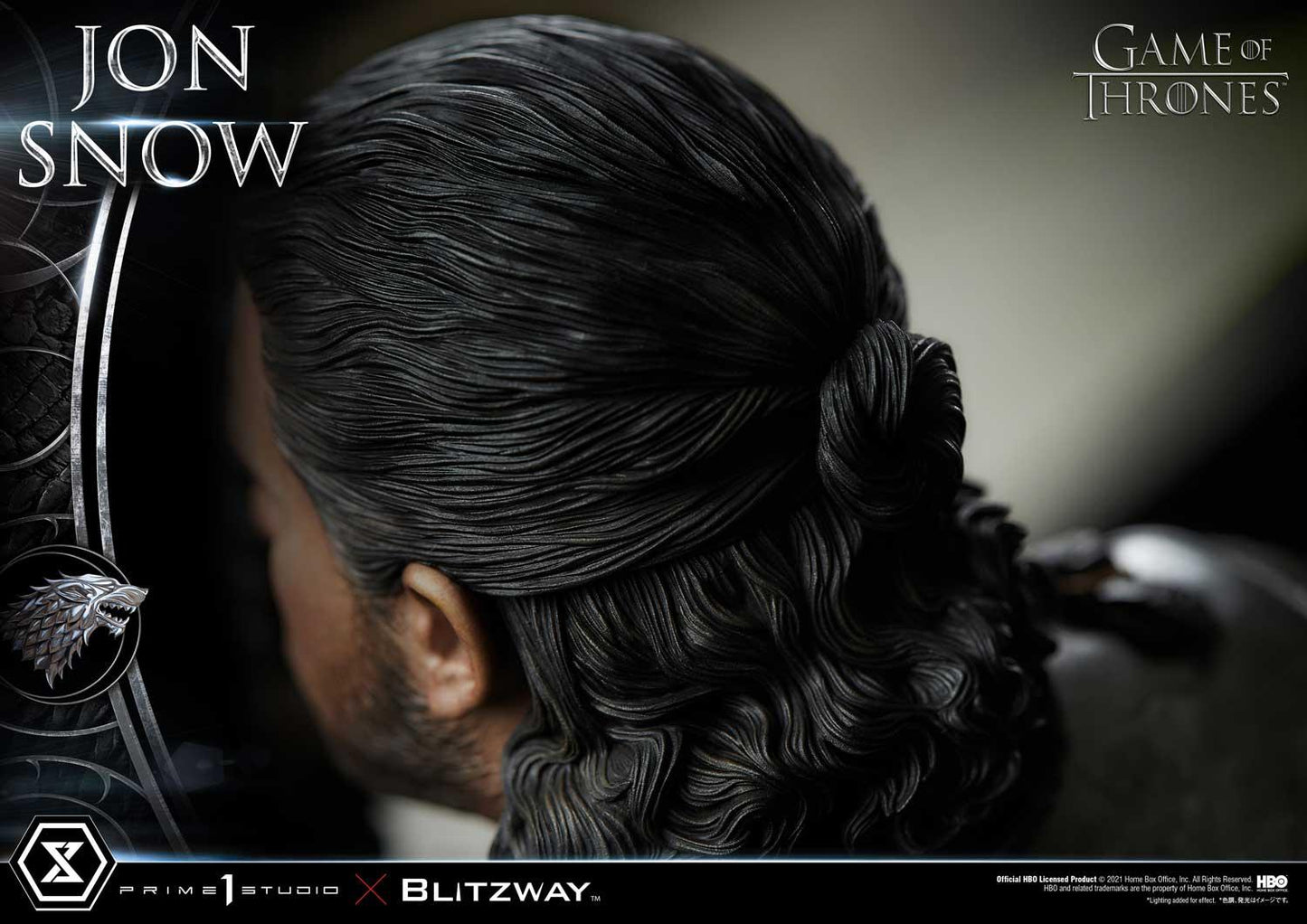 PRIME 1 STUDIO & BLITZWAY - ULTIMATE PREMIUM MASTERLINE GAME OF THRONES JON SNOW - 1/4 SCALE - UPMGOT-03
