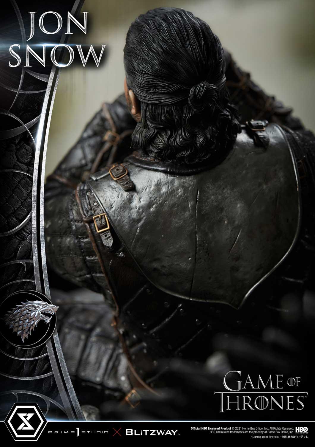 PRIME 1 STUDIO & BLITZWAY - ULTIMATE PREMIUM MASTERLINE GAME OF THRONES JON SNOW - 1/4 SCALE - UPMGOT-03