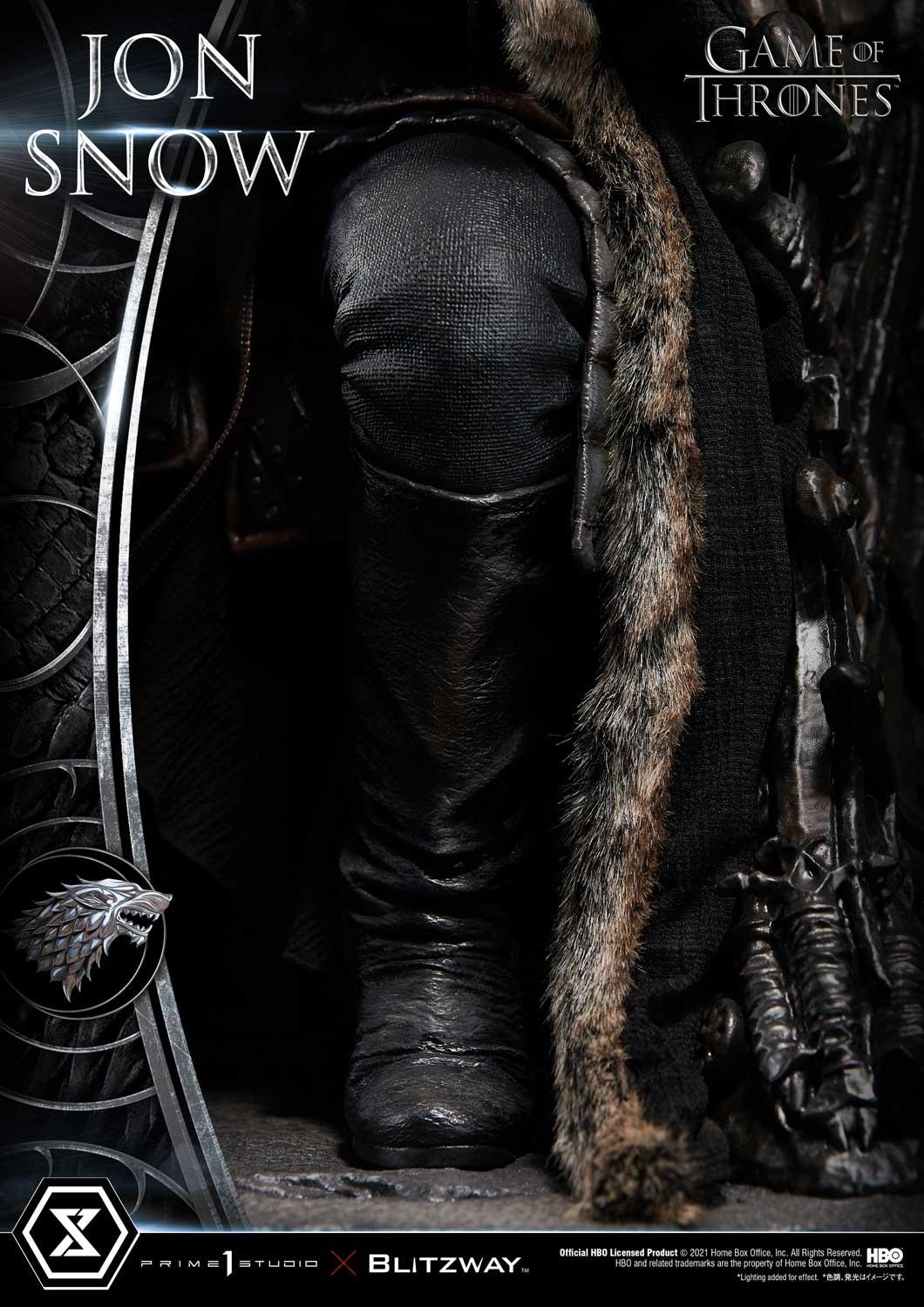 PRIME 1 STUDIO & BLITZWAY - ULTIMATE PREMIUM MASTERLINE GAME OF THRONES JON SNOW - 1/4 SCALE - UPMGOT-03