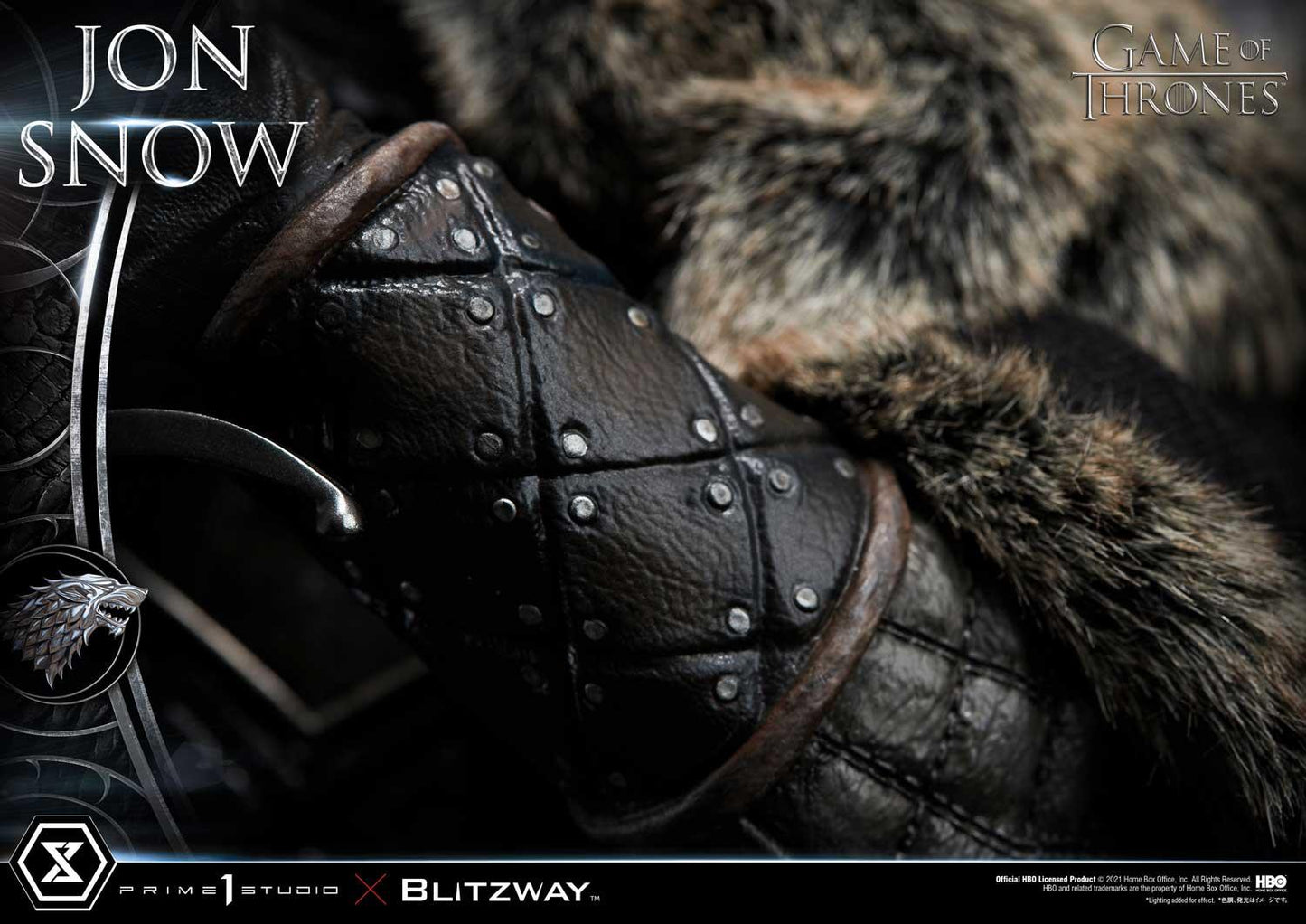 PRIME 1 STUDIO & BLITZWAY - ULTIMATE PREMIUM MASTERLINE GAME OF THRONES JON SNOW - 1/4 SCALE - UPMGOT-03
