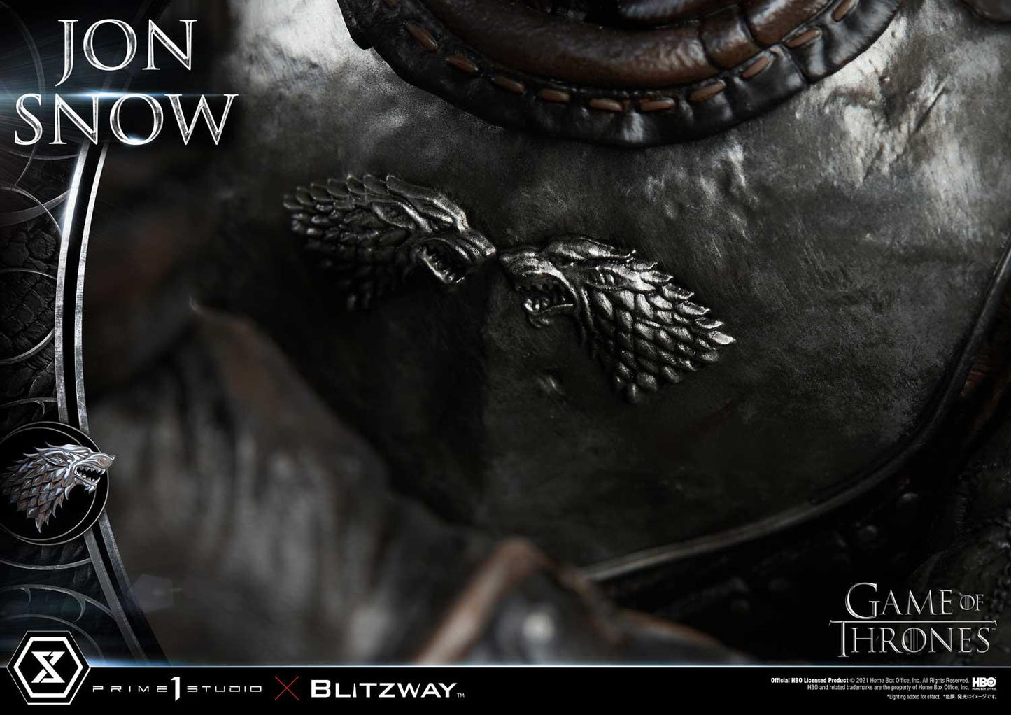 PRIME 1 STUDIO & BLITZWAY - ULTIMATE PREMIUM MASTERLINE GAME OF THRONES JON SNOW - 1/4 SCALE - UPMGOT-03