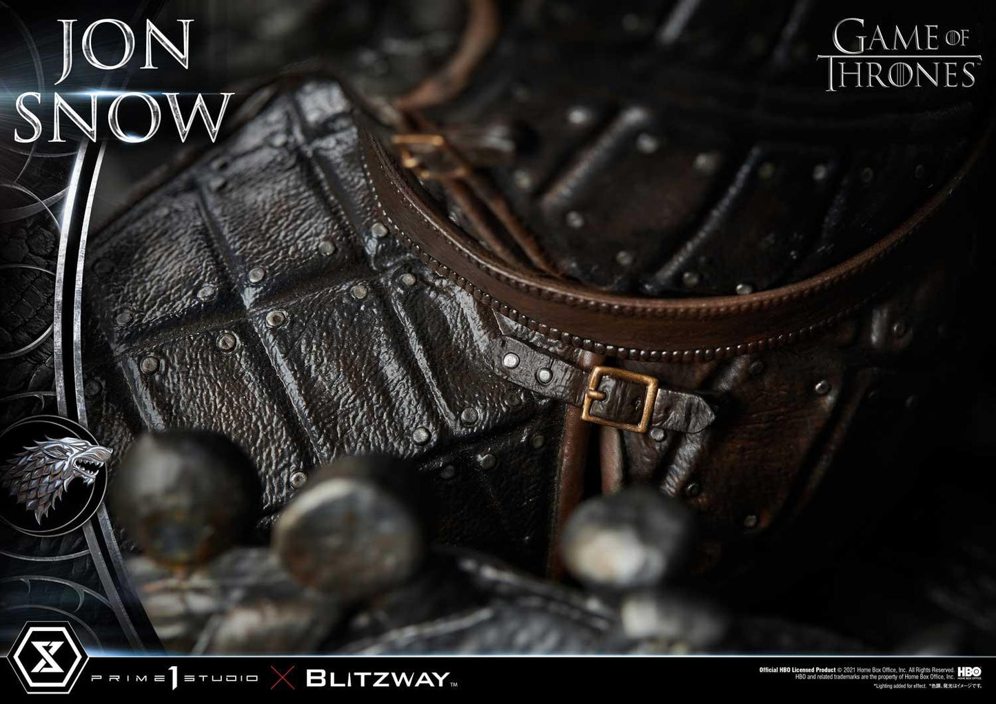 PRIME 1 STUDIO & BLITZWAY - ULTIMATE PREMIUM MASTERLINE GAME OF THRONES JON SNOW - 1/4 SCALE - UPMGOT-03