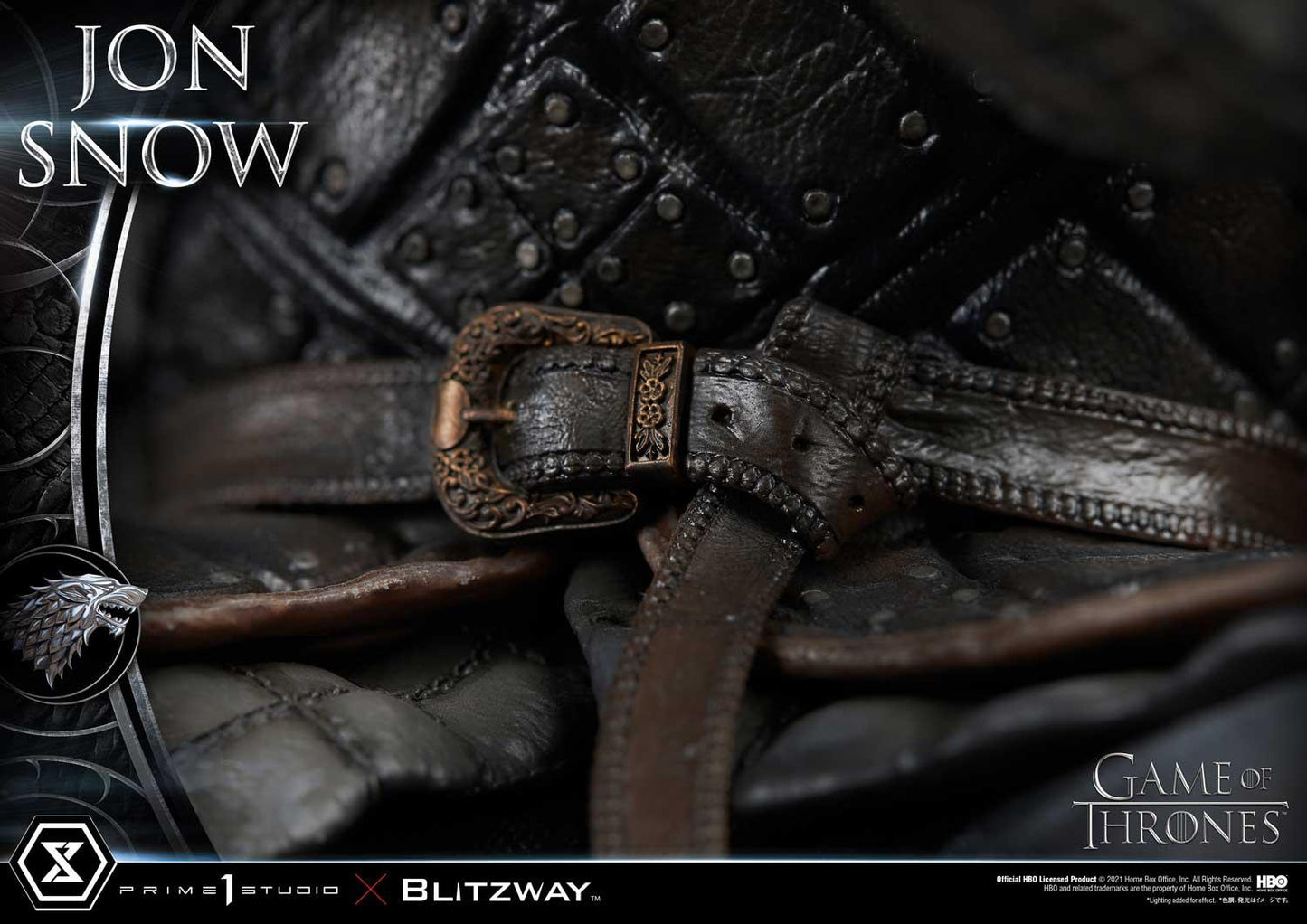 PRIME 1 STUDIO & BLITZWAY - ULTIMATE PREMIUM MASTERLINE GAME OF THRONES JON SNOW - 1/4 SCALE - UPMGOT-03