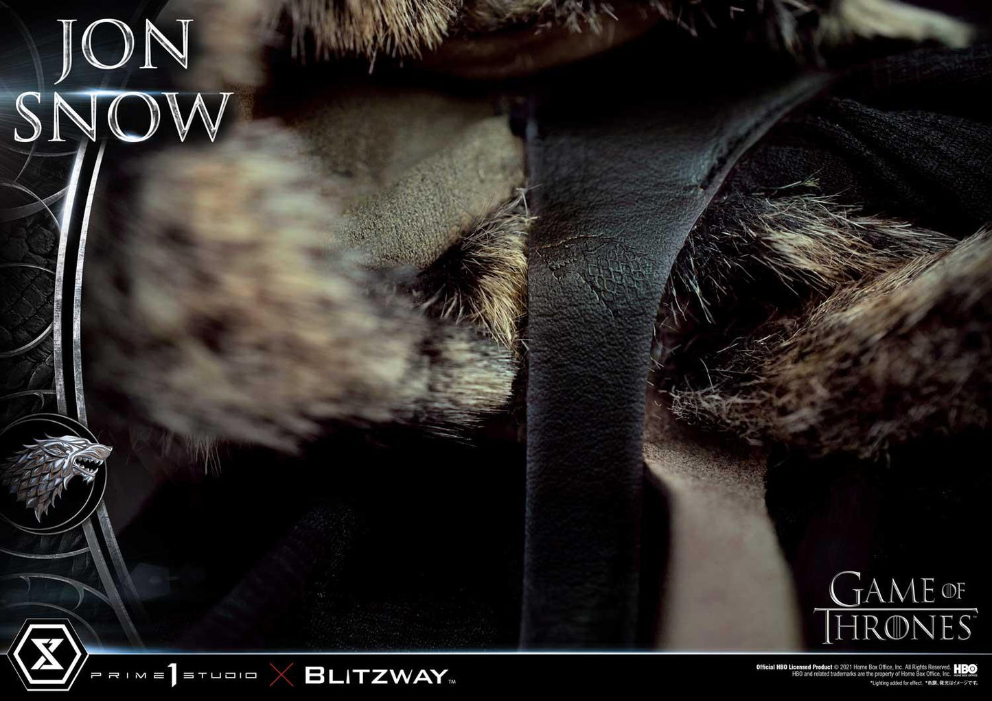 PRIME 1 STUDIO & BLITZWAY - ULTIMATE PREMIUM MASTERLINE GAME OF THRONES JON SNOW - 1/4 SCALE - UPMGOT-03