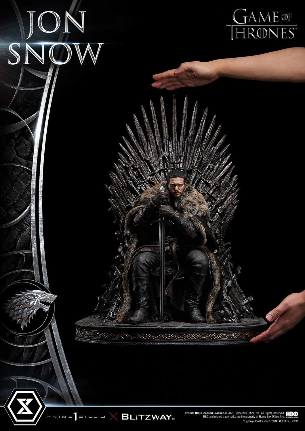 PRIME 1 STUDIO & BLITZWAY - ULTIMATE PREMIUM MASTERLINE GAME OF THRONES JON SNOW - 1/4 SCALE - UPMGOT-03