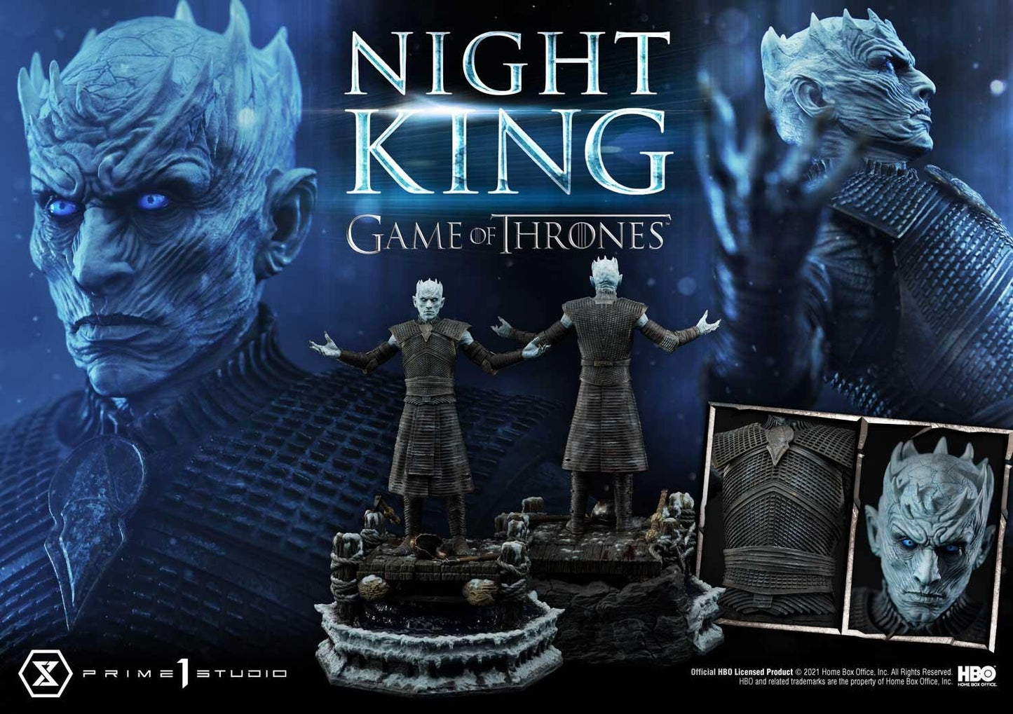 PRIME 1 STUDIO GAME OF THRONES ULTIMATE PREMIUM MASTERLINE NIGHT KING 1/4 STATUE UPMGOT-02 - Anotoys Collectibles