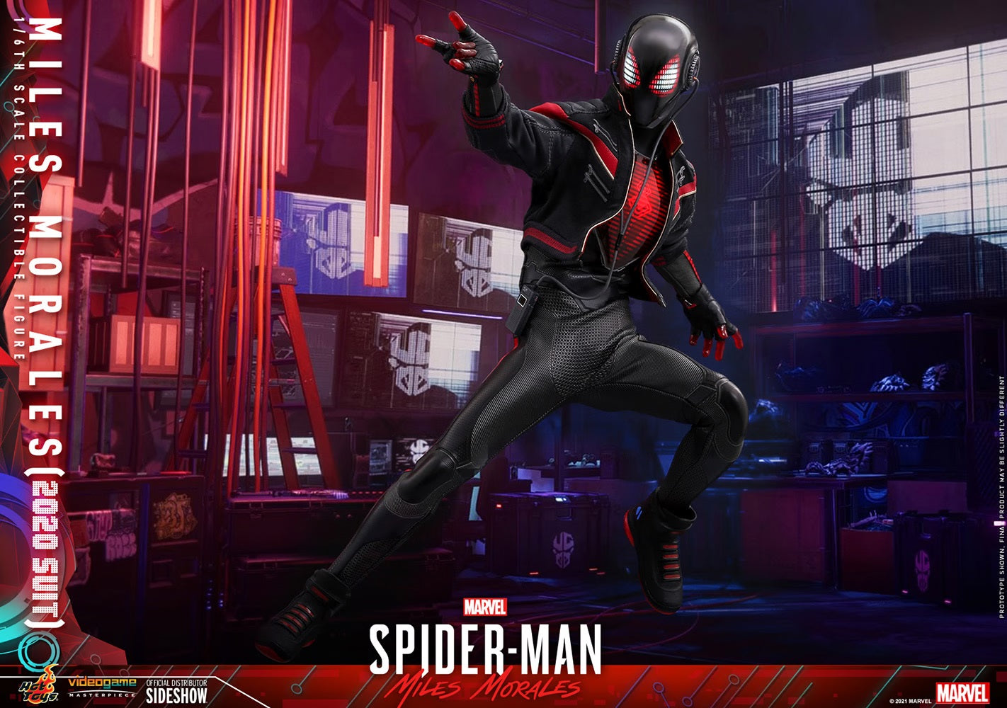 HOT TOYS MARVEL’S SPIDER-MAN: MILES MORALES (2020 SUIT) 1/6 VGM49 - Anotoys Collectibles