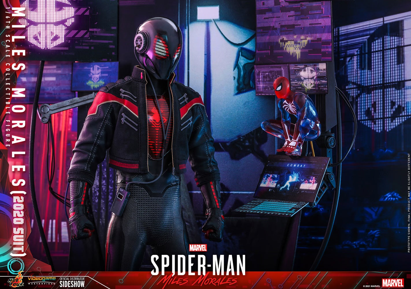 HOT TOYS MARVEL’S SPIDER-MAN: MILES MORALES (2020 SUIT) 1/6 VGM49 - Anotoys Collectibles