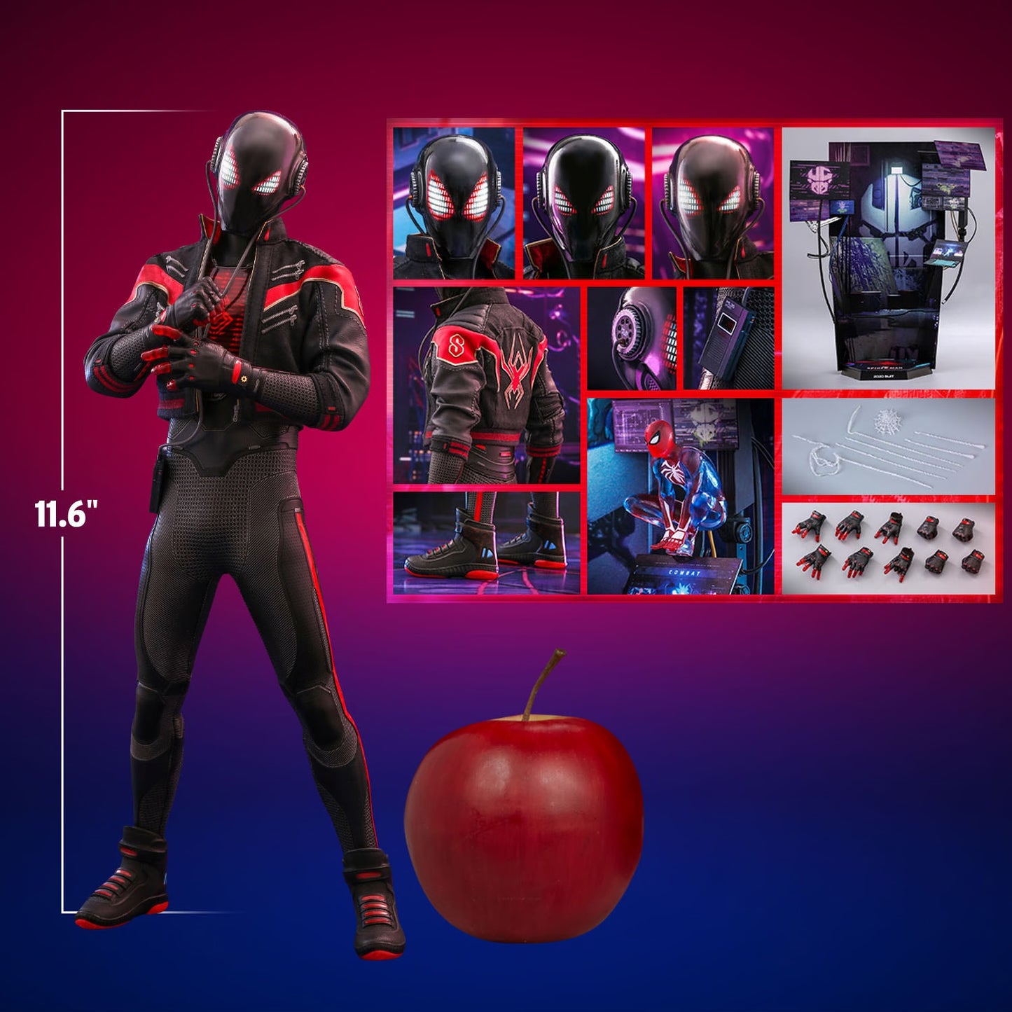 HOT TOYS MARVEL’S SPIDER-MAN: MILES MORALES (2020 SUIT) 1/6 VGM49 - Anotoys Collectibles