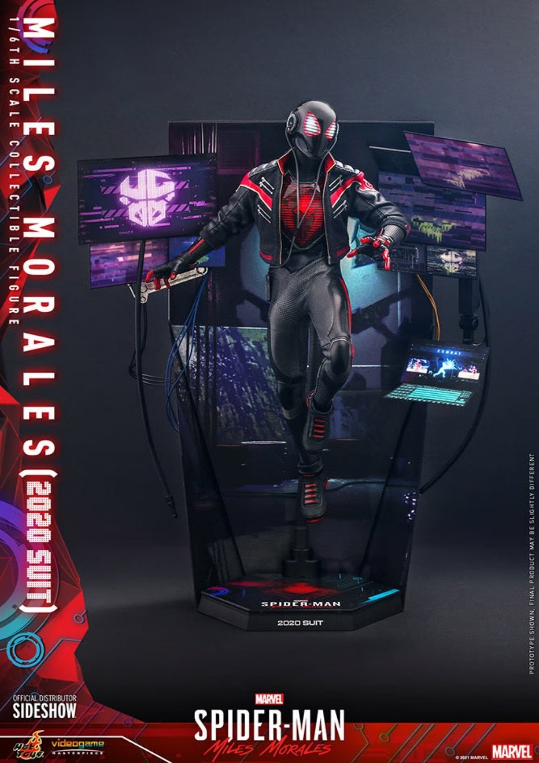 HOT TOYS MARVEL’S SPIDER-MAN: MILES MORALES (2020 SUIT) 1/6 VGM49 - Anotoys Collectibles
