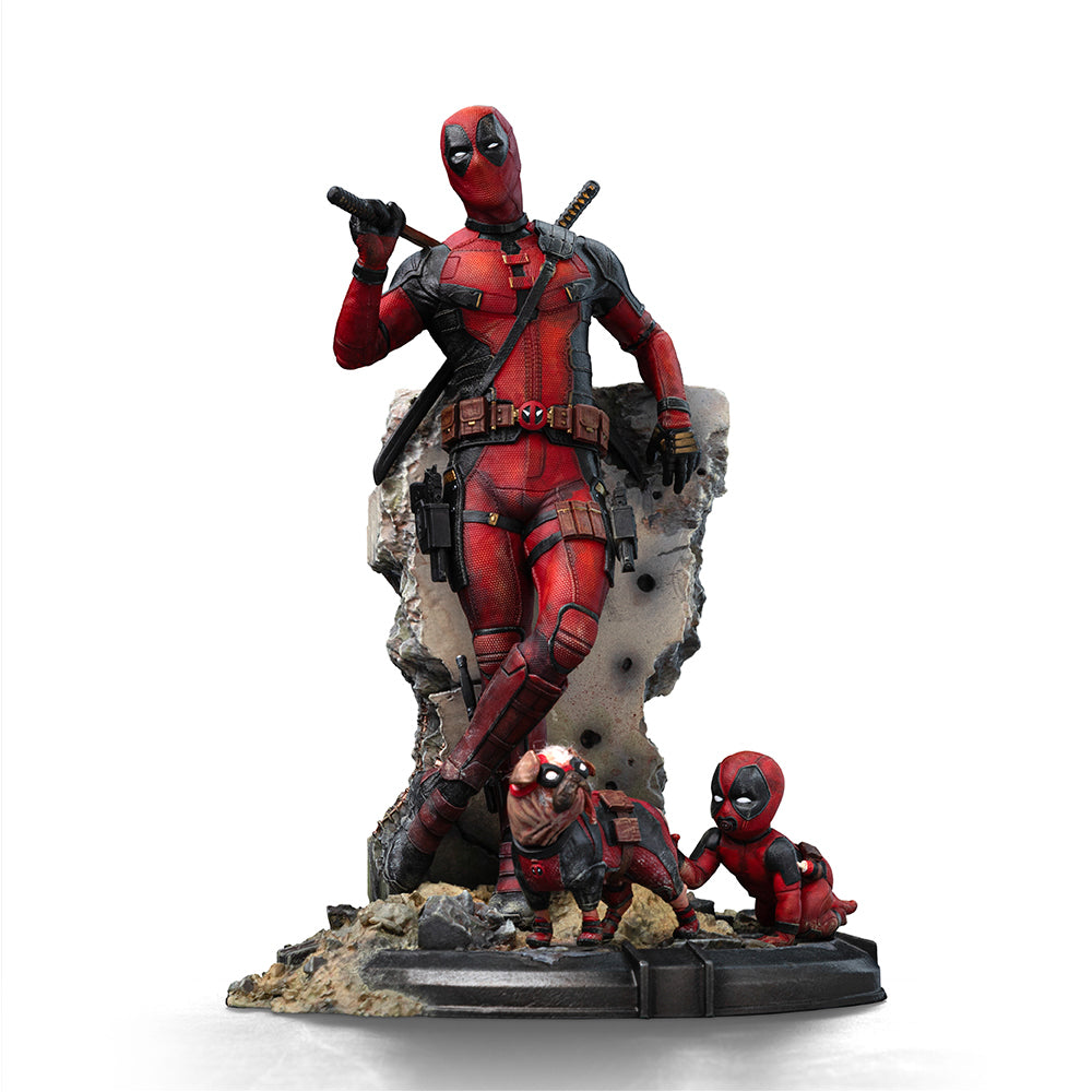 IRON STUDIOS DEADPOOL D&W 1/10 ART SCALE STATUE(PRE-ORDER) - Anotoys Collectibles