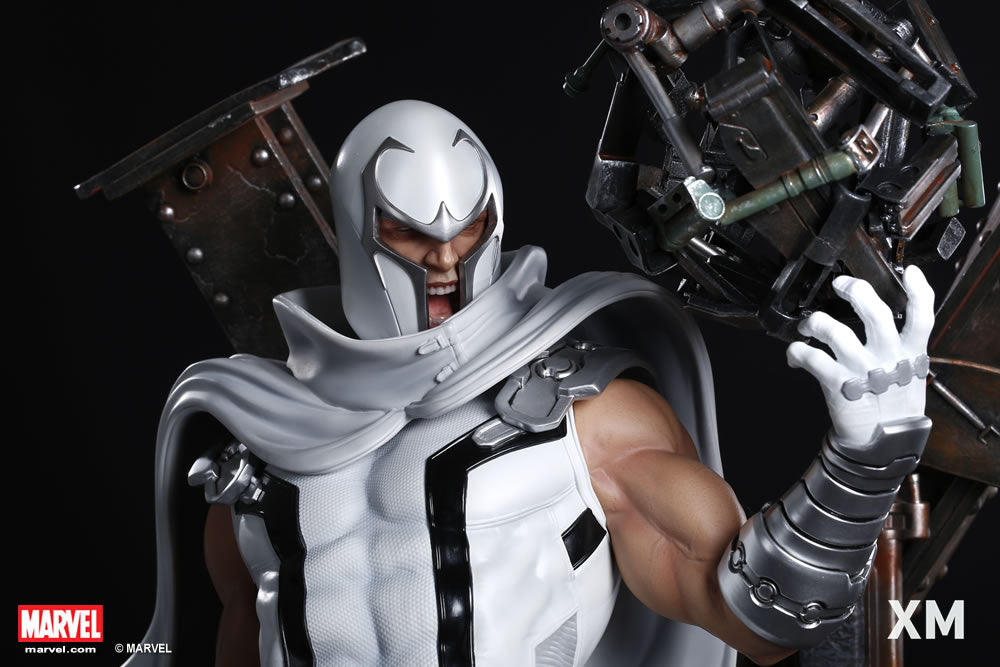 XM STUDIOS MARVEL X-MEN MAGNETO WHITE VERSION 1/4 - Anotoys Collectibles