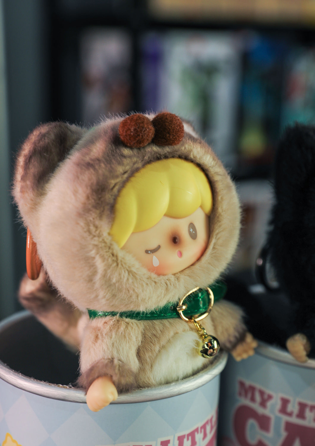 CURIOUS SIAMESE - MY LITTLE CAT VINYL PLUSH DOLL(BAG CHARM) - Anotoys Collectibles