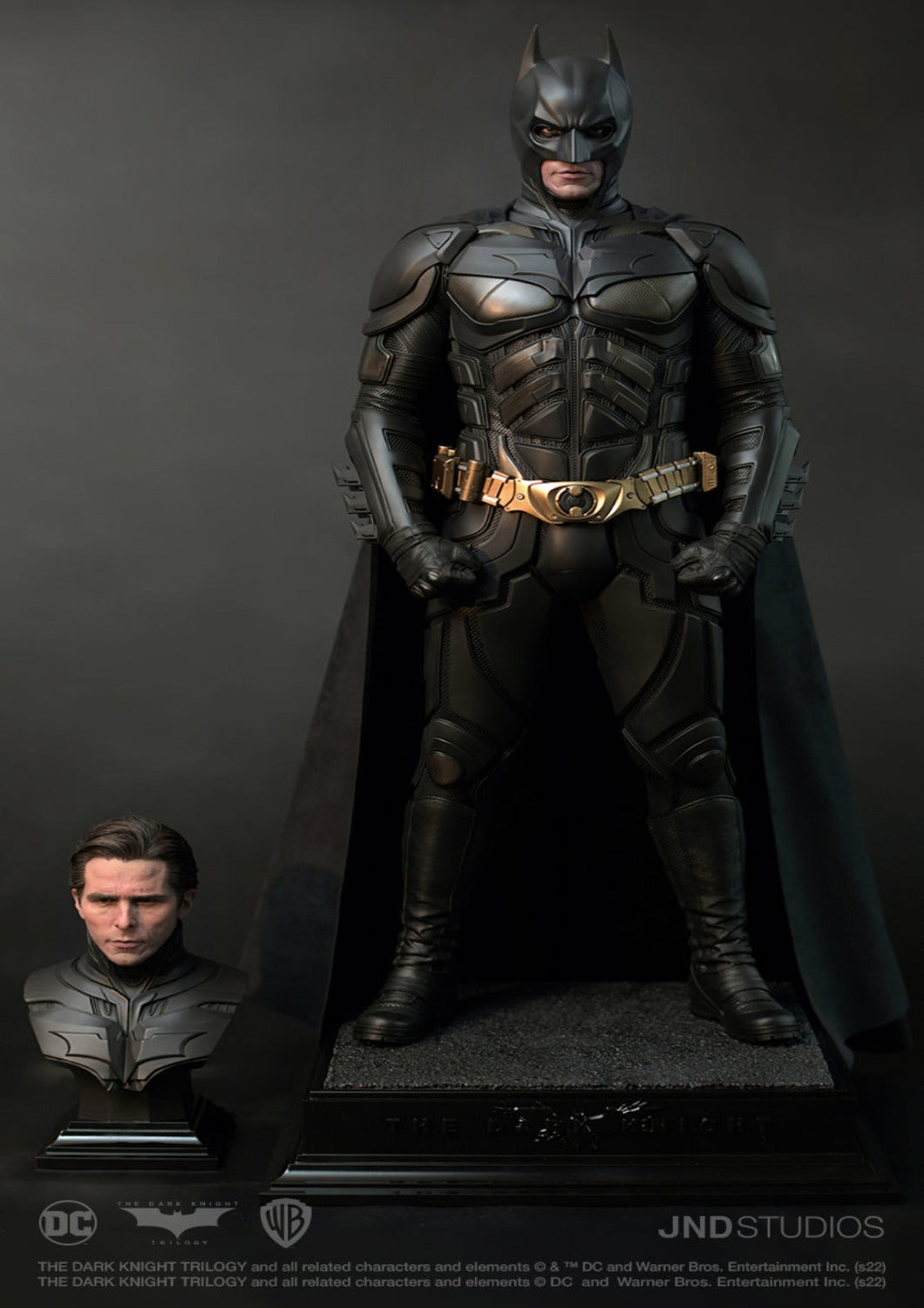 JND STUDIOS DC THE DARK KNIGHT: HYPERREAL BATMAN 1/3 (SINGLE VERSION) - HMS006 - Anotoys Collectibles