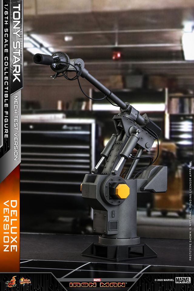 HOT TOYS MARVEL IRON MAN: TONY STARK (MECH TEST VERSION) - Anotoys Collectibles