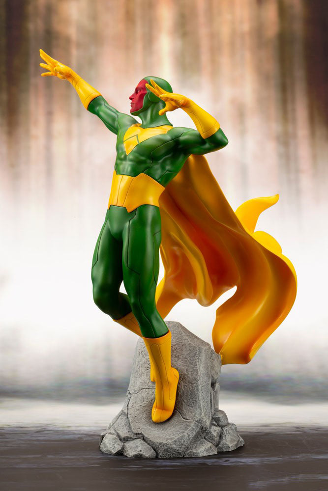 KOTOBUKIYA MARVEL COMICS AVENGERS SERIES: VISION ARTFX+ STATUE - MK250 - Anotoys Collectibles
