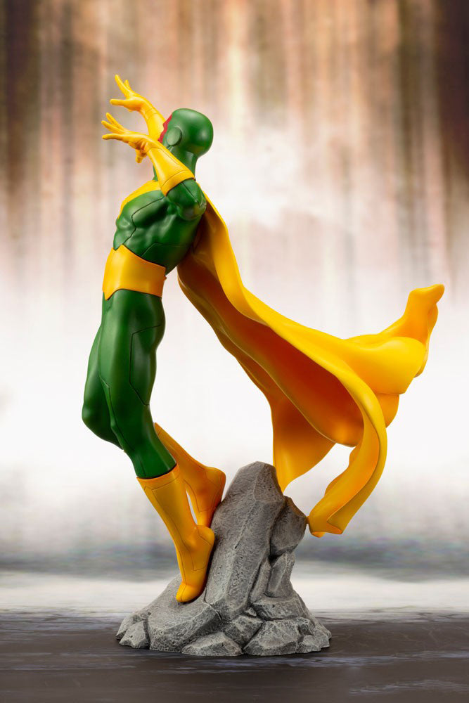 KOTOBUKIYA MARVEL COMICS AVENGERS SERIES: VISION ARTFX+ STATUE - MK250 - Anotoys Collectibles