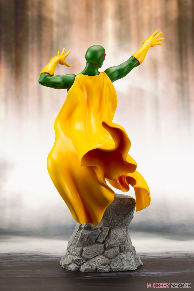 KOTOBUKIYA MARVEL COMICS AVENGERS SERIES: VISION ARTFX+ STATUE - MK250 - Anotoys Collectibles