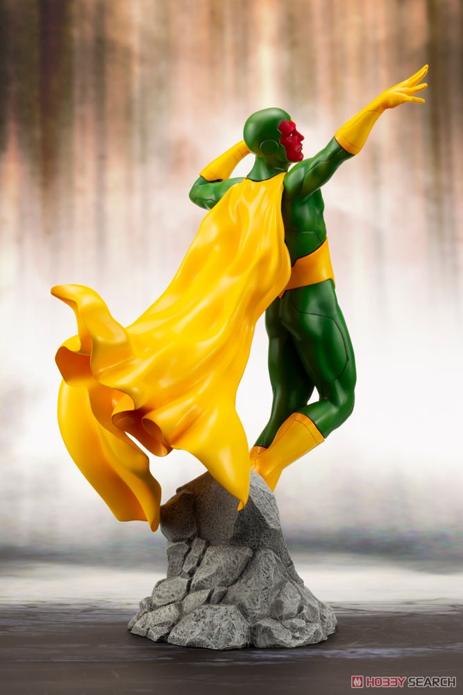 KOTOBUKIYA MARVEL COMICS AVENGERS SERIES: VISION ARTFX+ STATUE - MK250 - Anotoys Collectibles
