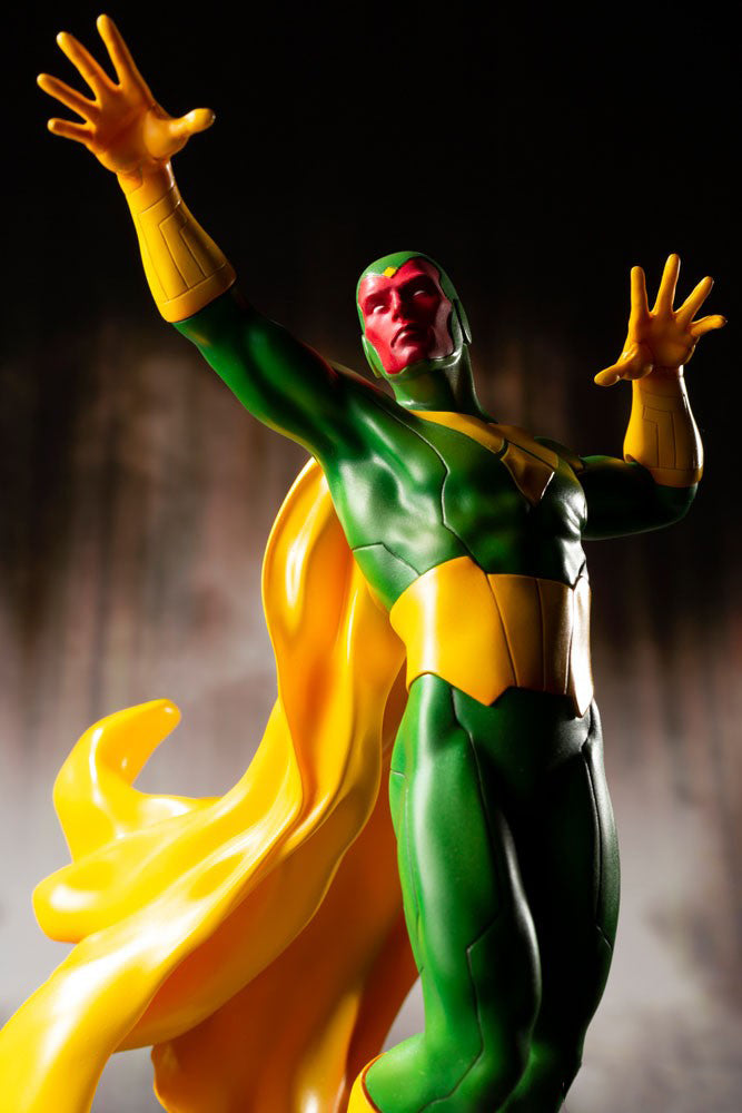 KOTOBUKIYA MARVEL COMICS AVENGERS SERIES: VISION ARTFX+ STATUE - MK250 - Anotoys Collectibles