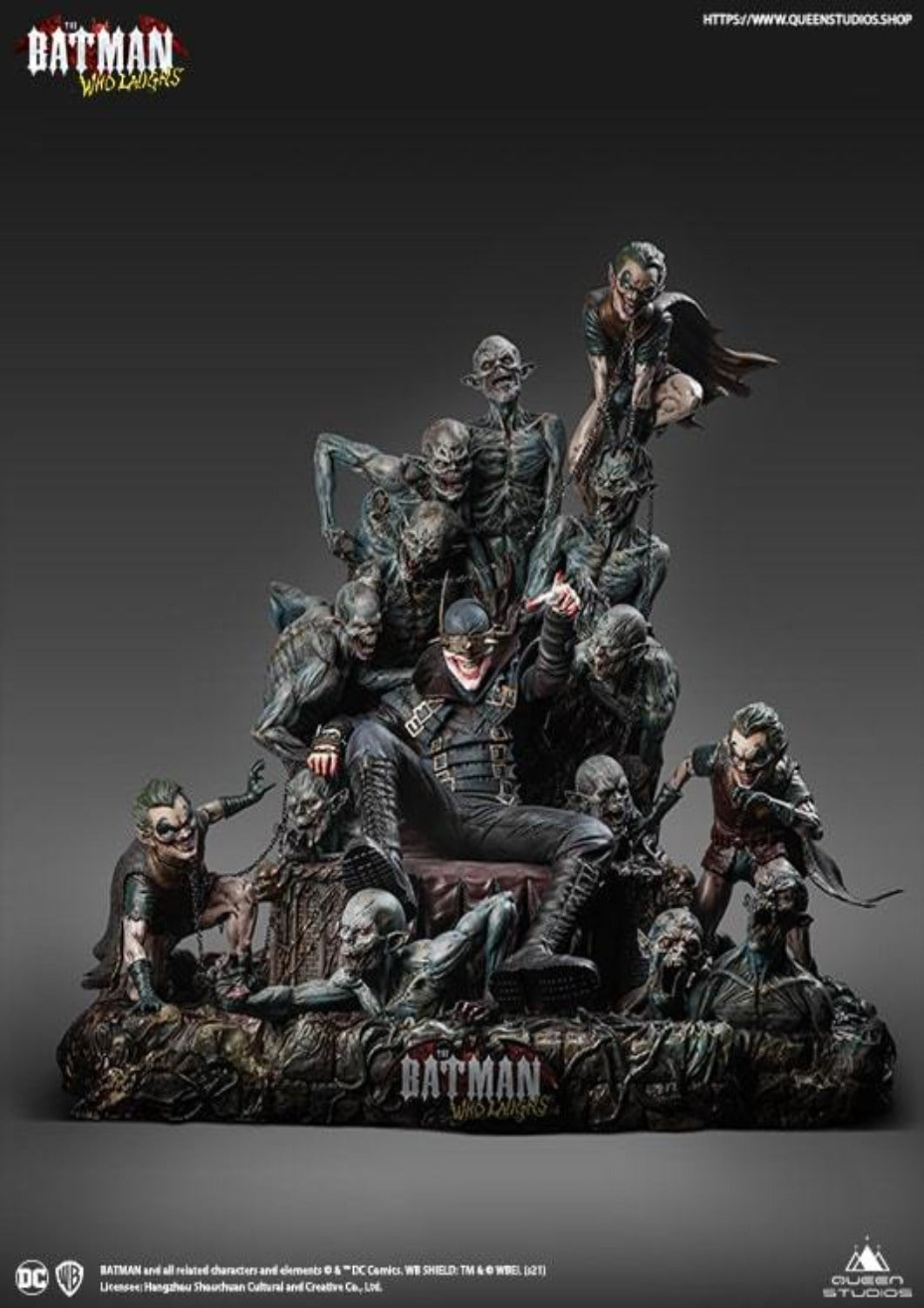 BATMAN WHO LAUGHS THRONE