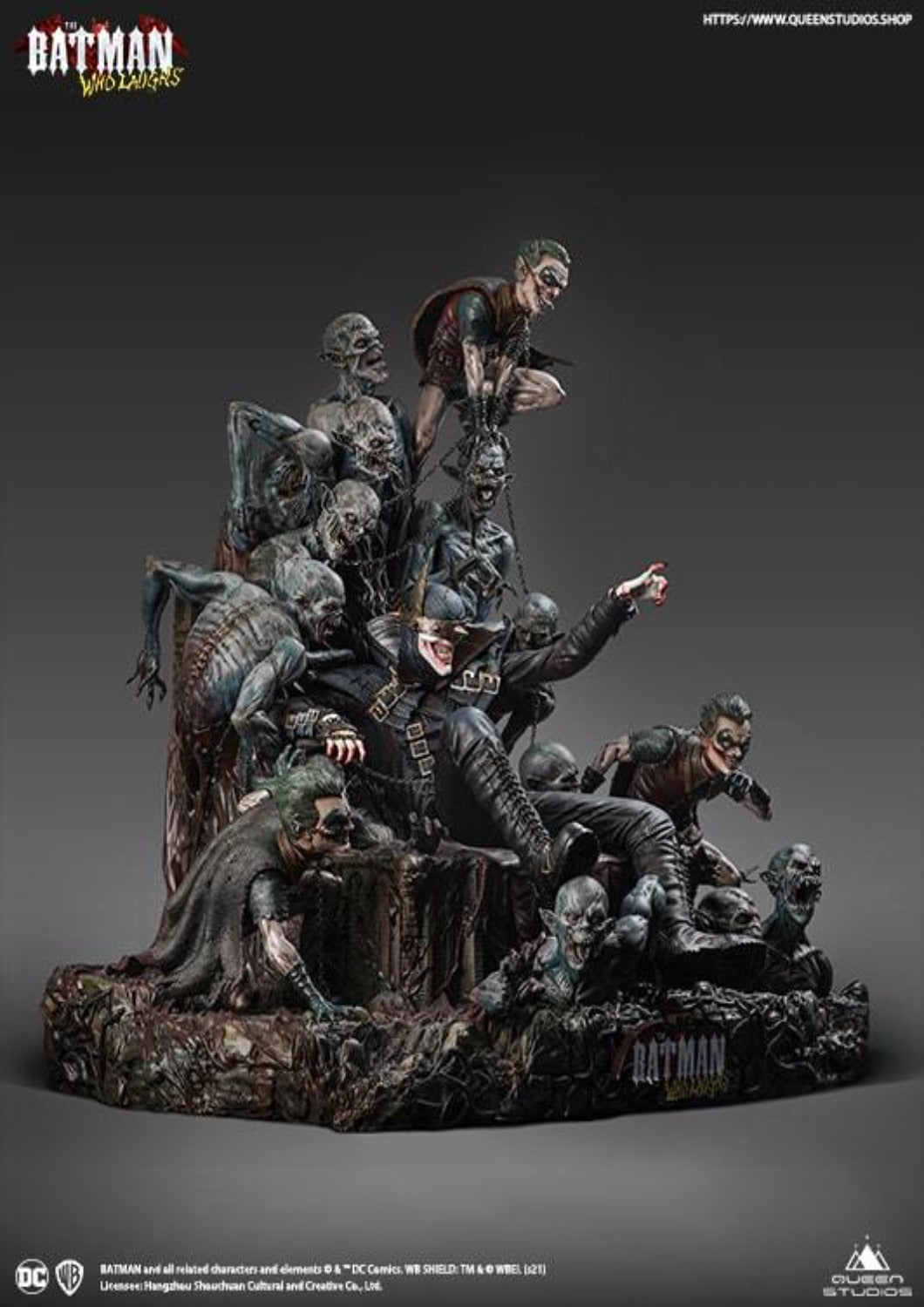 BATMAN WHO LAUGHS THRONE