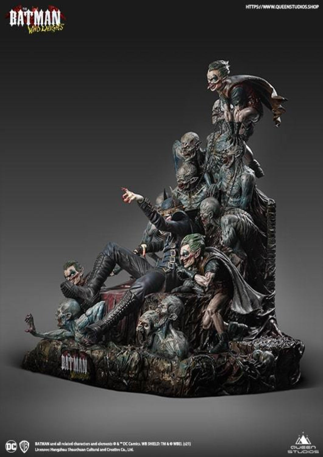 BATMAN WHO LAUGHS THRONE