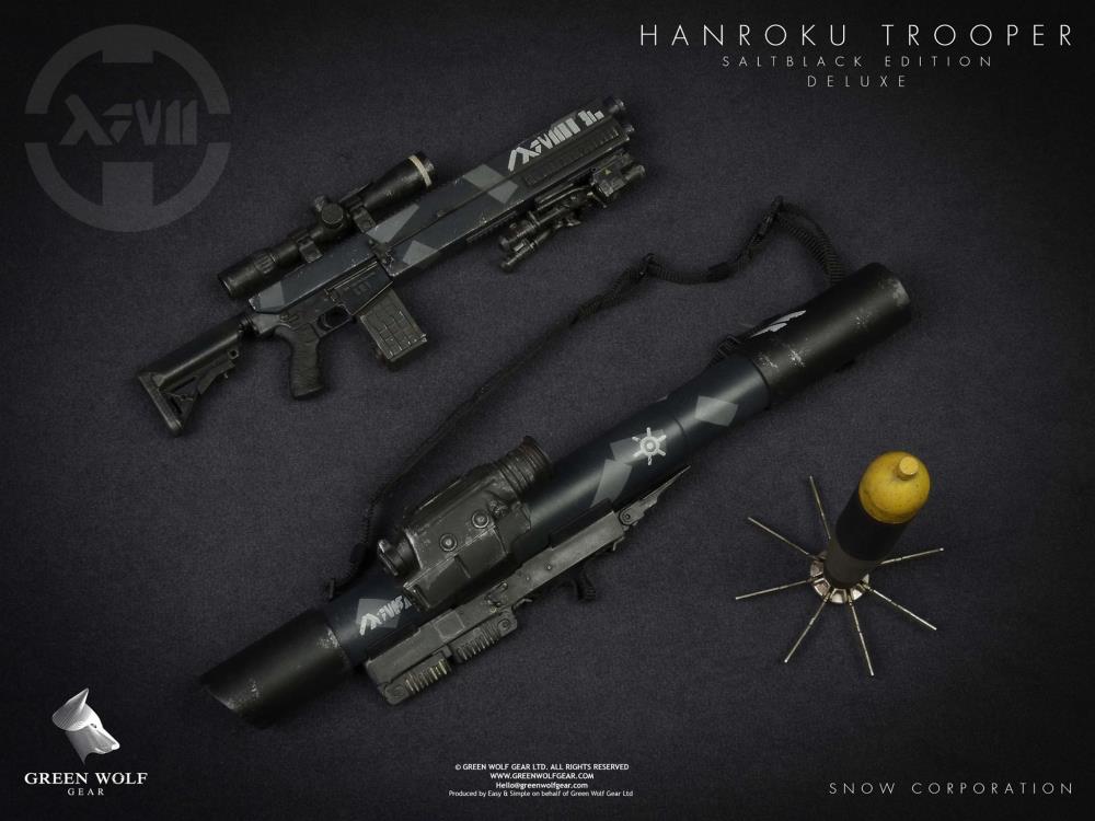 HANROKU TROOPER SALT BLACK EDITION 1/6 (DELUXE)