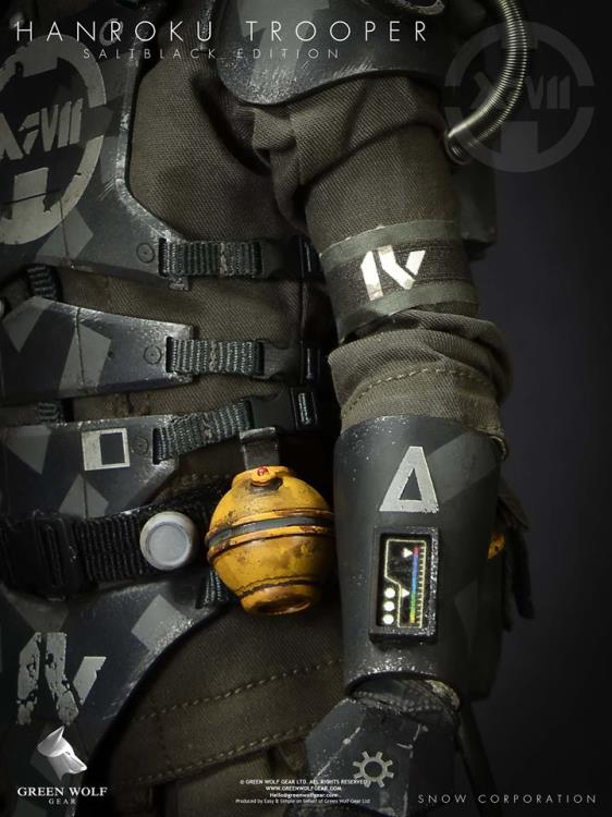 HANROKU TROOPER SALT BLACK EDITION 1/6 (REGULAR)