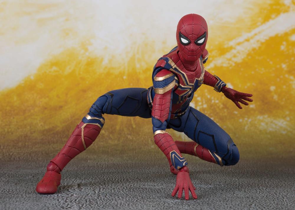 IRON SPIDER & TAMASHII STAGE