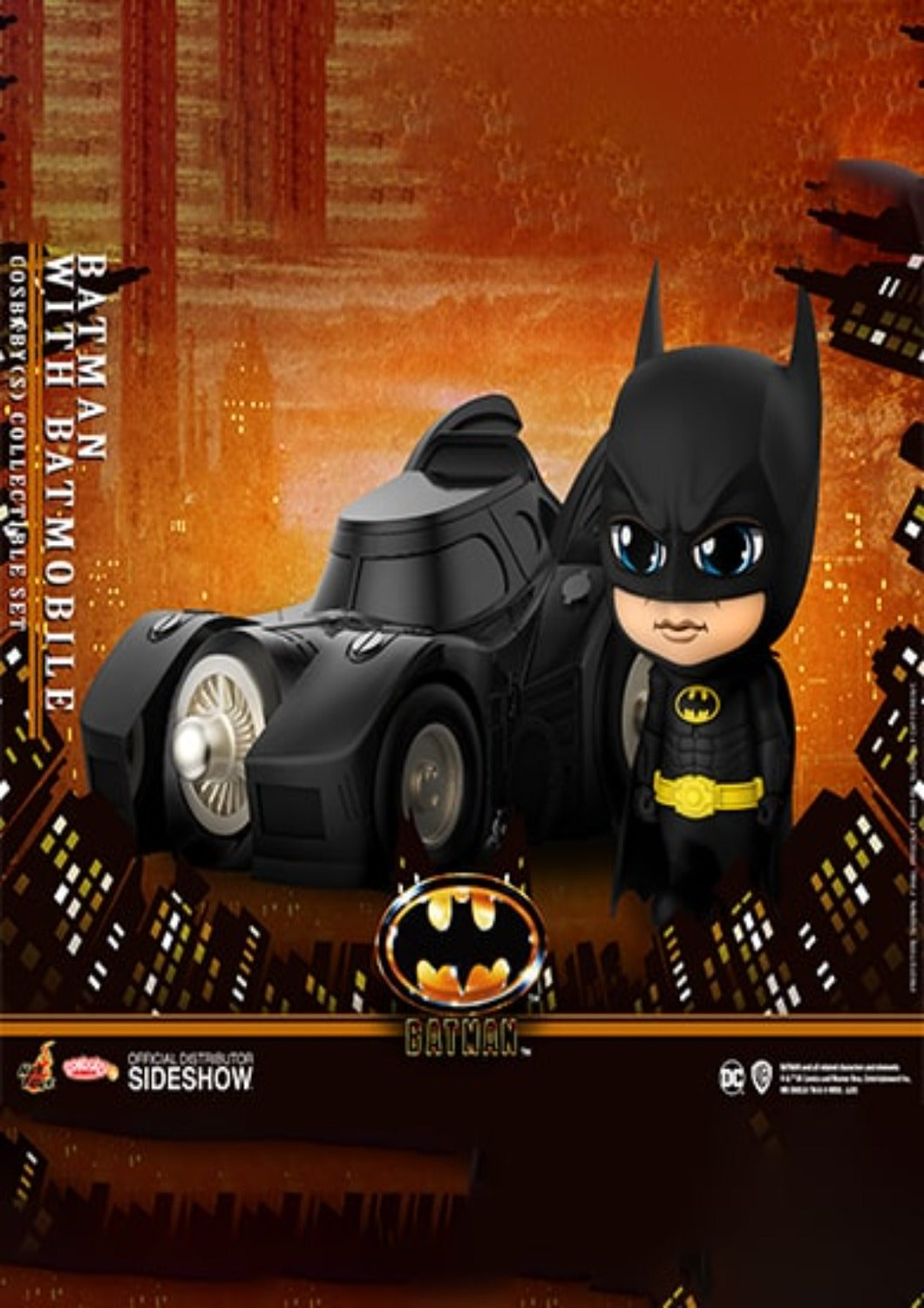 BATMAN WITH BATMOBILE