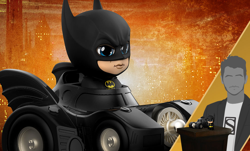 BATMAN WITH BATMOBILE