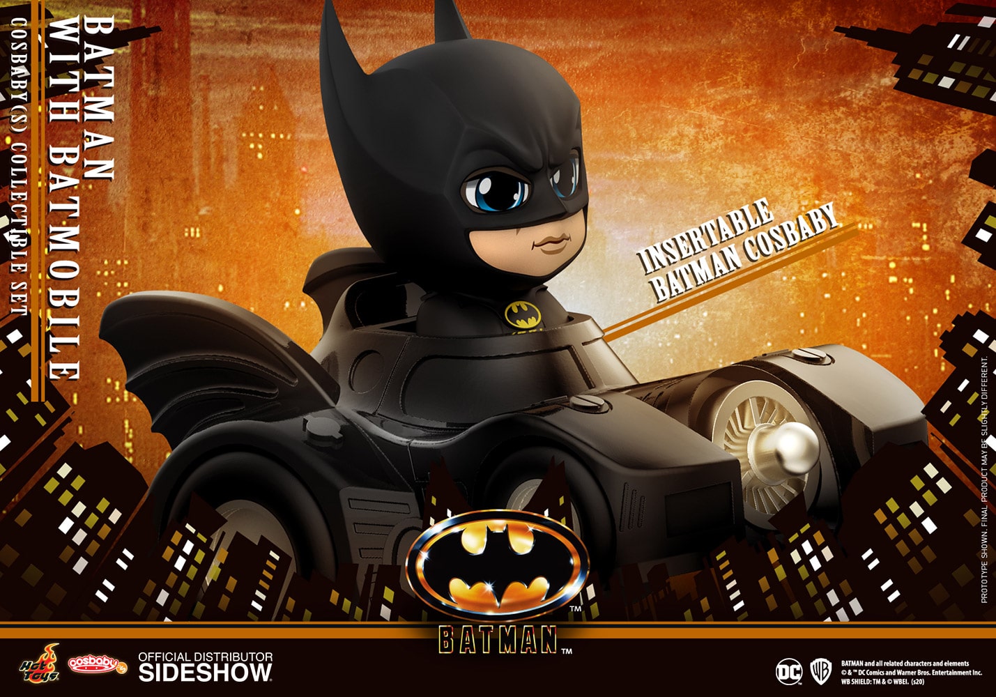 BATMAN WITH BATMOBILE