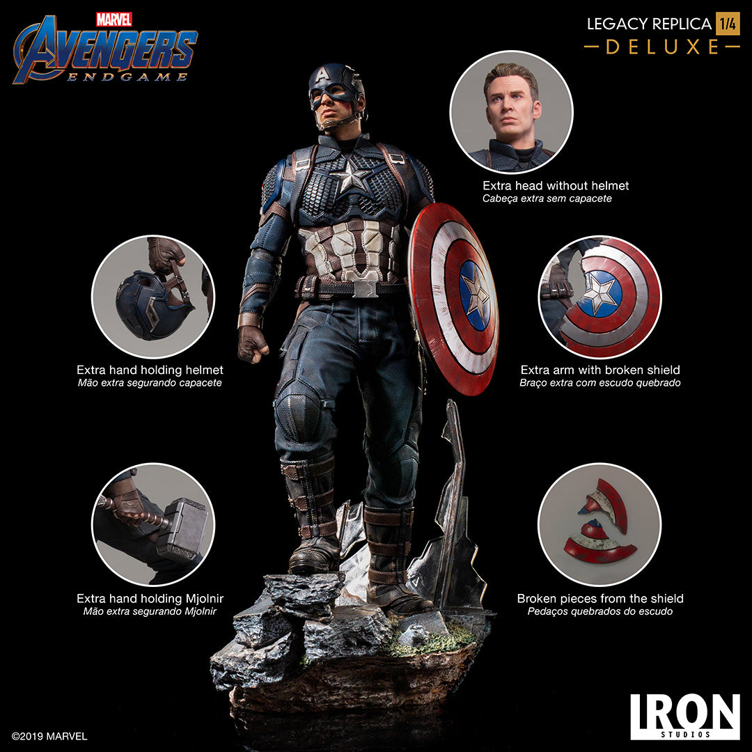 CAPTAIN AMERICA DELUXE LEGACY