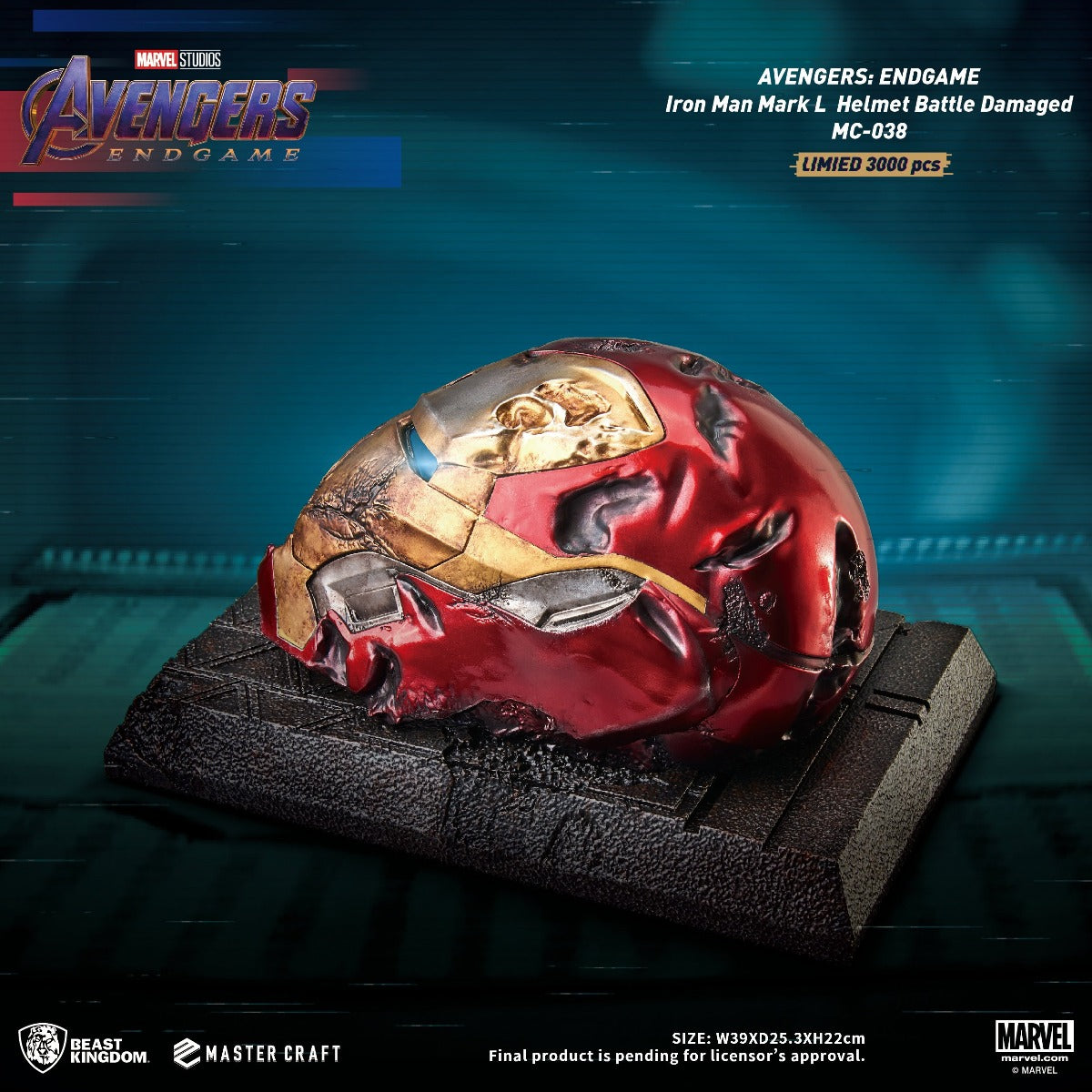 HELMET BATTLE DAMAGE