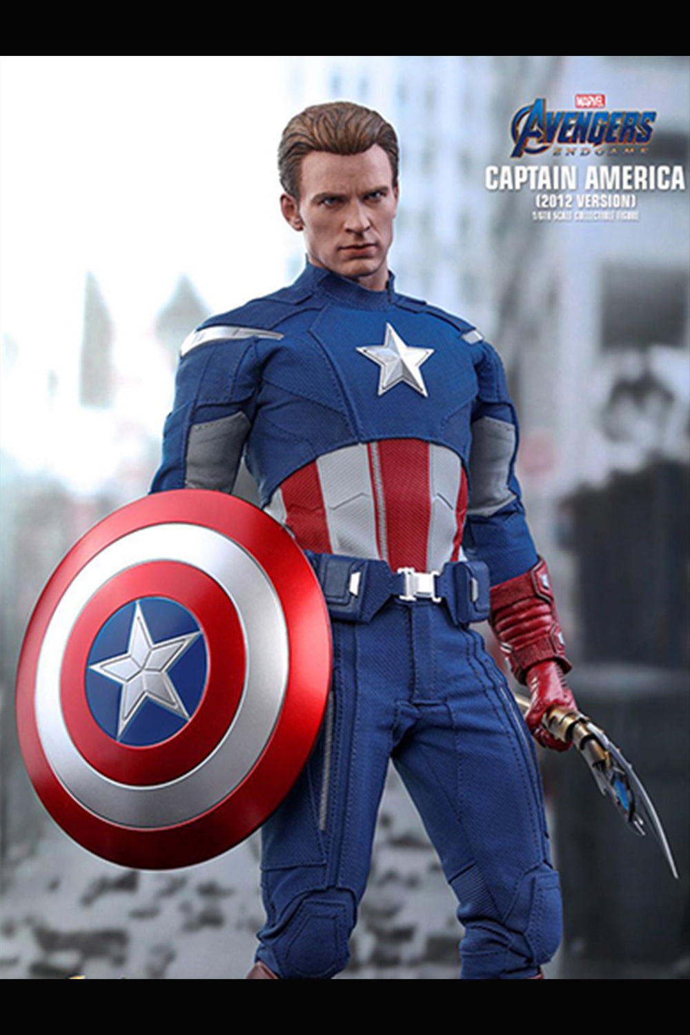 HOT TOYS AVENGERS MARVEL : ENDGAME CAPTAIN AMERICA (2012 VERSION) 1/6 MMS563 - Anotoys Collectibles