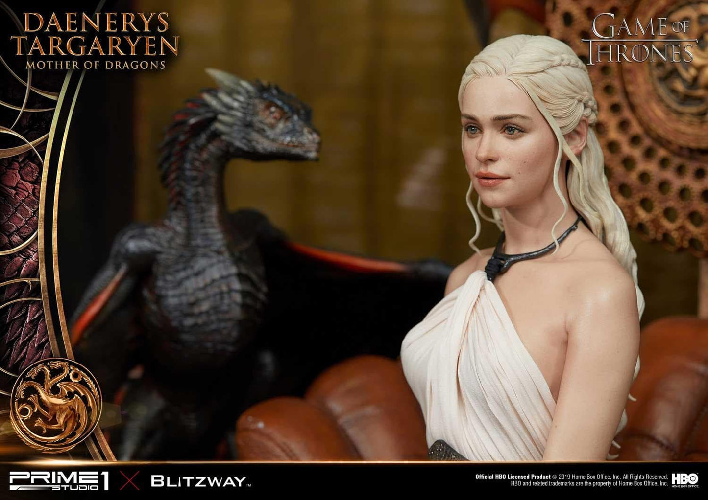 PRIME 1 STUDIO GAME OF THRONES DAENERYS 1/4 - UPMGOT-01