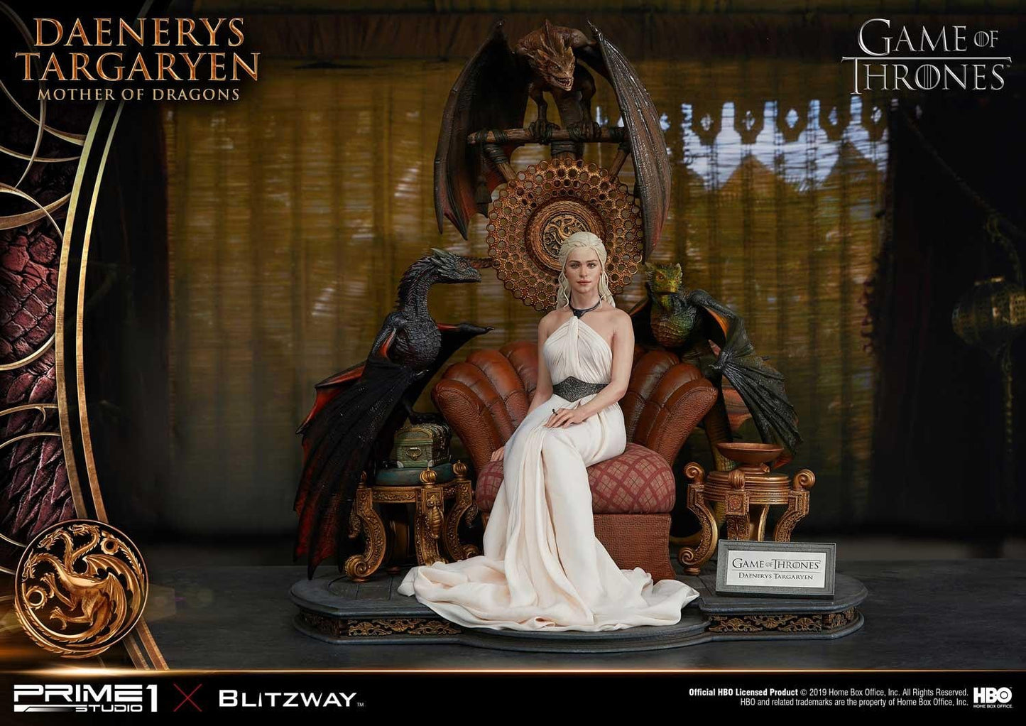 PRIME 1 STUDIO GAME OF THRONES DAENERYS 1/4 - UPMGOT-01
