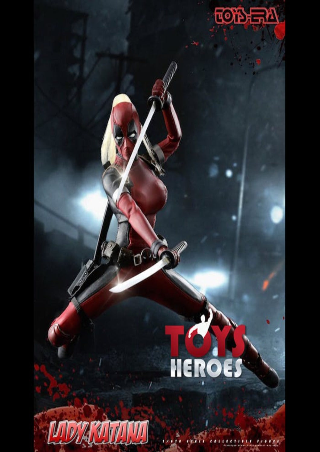 TOYS ERA DEADPOOL LADY KATANA 1/6 TE010-D - Anotoys Collectibles
