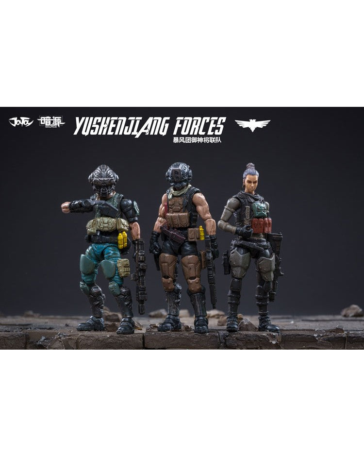JOYTOYS YU SHENG JIANG FORCE 2 MECHS AND 8 SOLDIERS 1/24 SCALE - YU01 - Anotoys Collectibles